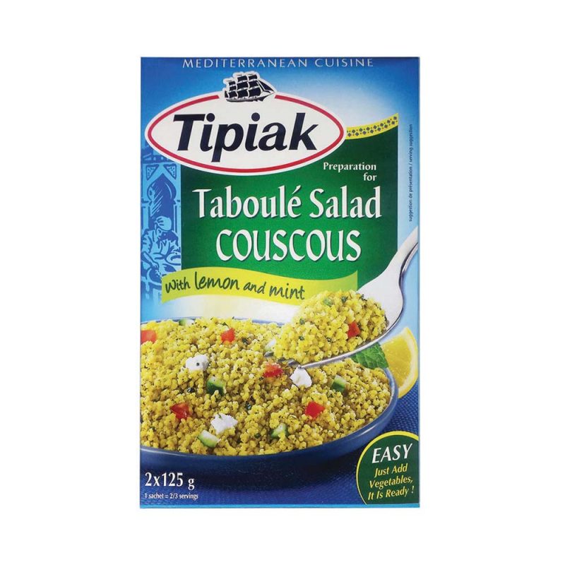 Tipiak Couscous Mint and Lemon (2 sachets) 125g